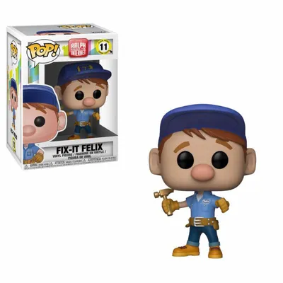Produktbild von Disney Ralph Breaks The Internet Chaos im Netz - Fix-It Felix 11 - Funko Pop! - Vinyl Figur