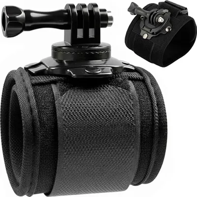 Zdjęcie produktu dla Opaska uchwyt na nadgarstek rękę do GoPro Hero DJI Action 360 regulowana