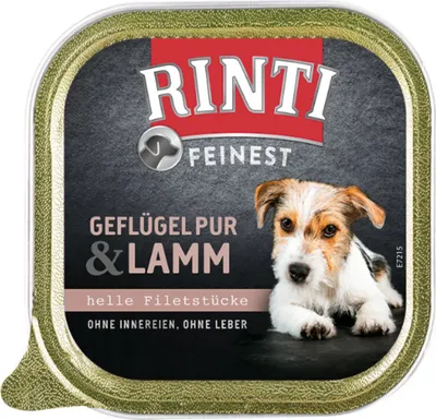 Produktbild von Rinti 150gx11 Feinest Geflügel Pur & Lamm