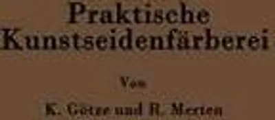 Obrázok produktu pre Praktische Kunstseidenfärberei in Strang und Stück