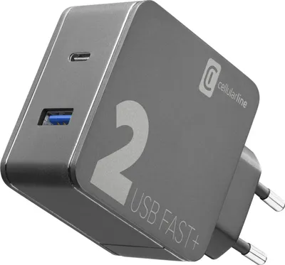 Produktbild von Cellularline Multipower 2 FAST+ - iPhone, Samsung, Huawei, Xiaomi and other Smartphones and Tablets