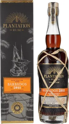 Produktbild von Plantation Rum BARBADOS Single Cask Maury Wine Cask Finish 2011 48,1% Vol. 0,7l in Geschenkbox