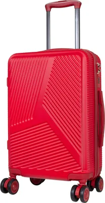 Produktbild von Kleiner Handgepäck Reisekoffer Alcudia 40 L Hartschale Trolley ABS rot