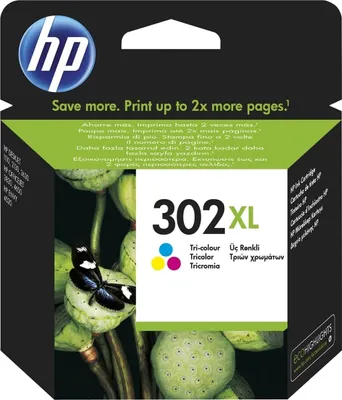 Immagine prodotto di Cartuccia d'inchiostro HP n. 302XL F6U67AE a 3 colori Confezione da 60 cartucce