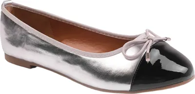 Produktbild von Where´s That From - Damen Ballerinas "Janice", PolyurethanWM346 (39 EU) (Silber/Metallic)