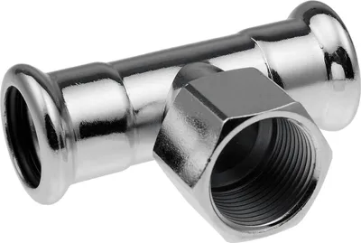 Produktbild von GW Stahl-T-Stück - 54 Rp1/2"