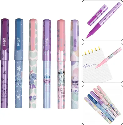 Produktbild von DISNEY Stitch Gelschreiber mit Zufallsmuster, blaue Tinte x1
