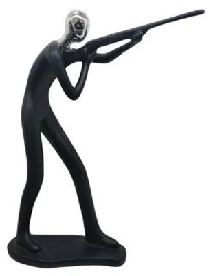 Image de Statuette Chasseur ou Tireur Initial