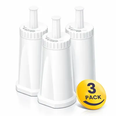 Produktbild von Wasserfilter Ersatz für Sage Kaffeevollautomat, 3 Stück Ersatz für Sage Barista Express Pro Wasserfilter, Water Filter für SES810/SES880/SES920/SES980