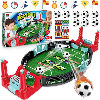 Produktbild von Tischkicker, 8 Bälle, für 2-4 Spieler, für Kindergeburtstag, 4-7 Jahre