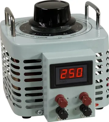 Produktbild von Ringkern-Stelltrafo McPower "V-4000 LED", 0-250 V, 4 A, 1.000 W, NICHT galvanisch getrennt