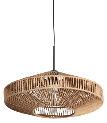 Productafbeelding van Hanglamp Ropex met rotan kap Ø40cm
