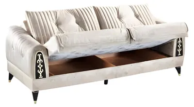 Produktbild von Luxus Sofa Dreisitzer Couch Wohnzimmer Modern Polstersofas Design Neu