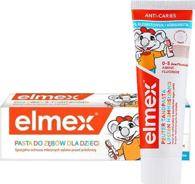 Immagine prodotto di ELMEX Dentifricio per bambini contro la carie 0-5 anni 75 ml