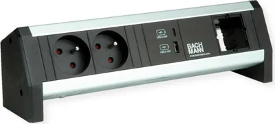 Produktbild von Bachmann Desk 2Xute 1Xusb A&C 22W 1Xcm Gst18