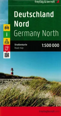 Image de Allemagne Nord, carte routière 1:500.000