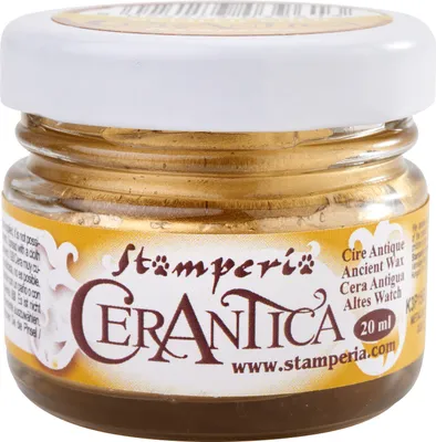 Produktbild von Stamperia "Cerantica", 20 ml Metallic-Gold