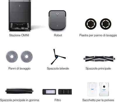 Produktbild von Ecovacs Roboterstaubsauger Deebot X2 Omni DEX86