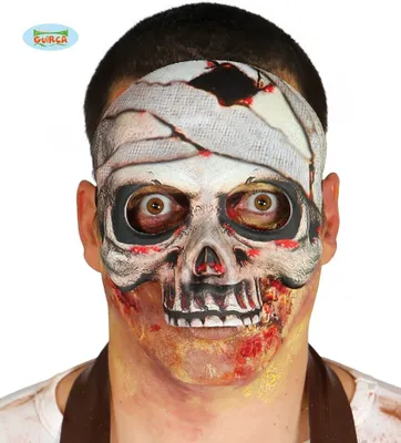Produktbild von Halb-Maske Skelett