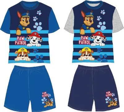 Produktbild von Paw Patrol Happy Stripes Kurzpyjama Kinder 2 Jahre