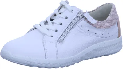 Waldläufer scarpe da ginnastica in pelle da donna blu 8,5