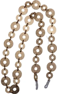 Produktbild von Modebrillenkette aus Aluminium in Gold
