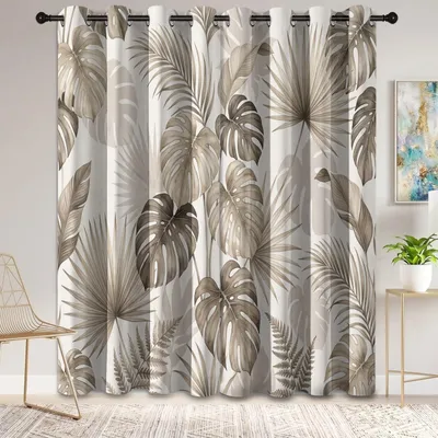 Productafbeelding van Tropisch Botanisch Verduisteringsgordijn H 245 x B 140 cm