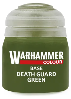 Produktbild von WHC: Base - Death Guard Green