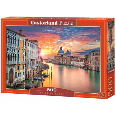 Produktbild von Castorland Venice at Sunset, Puzzle 500 Teile