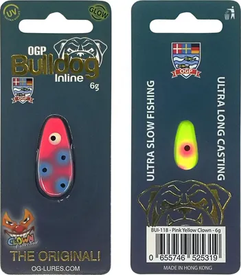 Produktbild von Westin Kunstköder Bulldog Inline (Pink Yellow)