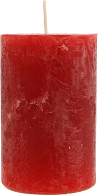 Produktbild von Kerzen für Adventskranz Weihnachten Dekoration marmorierte Stumpenkerzen, 4 Stück