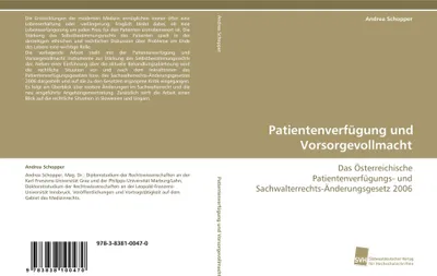 Produktbild von Patientenverfügung und Vorsorgevollmacht