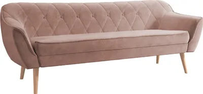 Produktbild von MIRJAN24 Sofa Skand 3, Polstersofa mit Wellenfeder, Holzfüße, Wohnzimmer Kollektion (Farbe: Kronos 27)