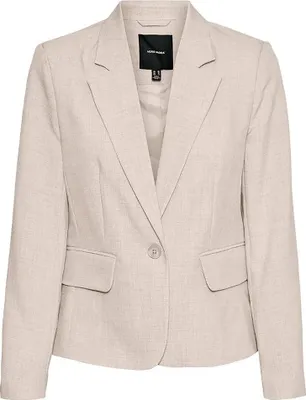 Image de Vero Moda Cassidy Slim Blazer Beige 36 Damen Beige 36