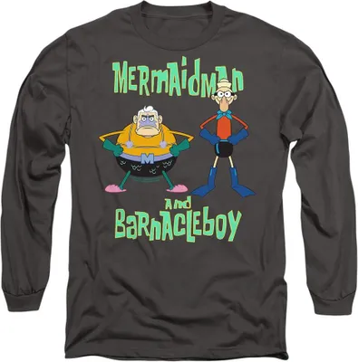 Immagine prodotto di SpongeBob SquarePants - Maglietta da uomo/donna Unisex TV10695 (M) (Charcoal)