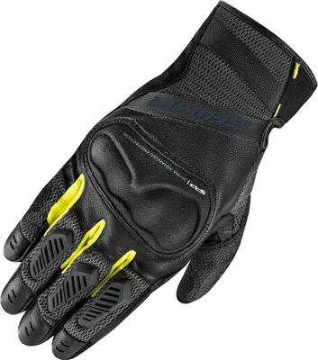 Produktbild von SHIMA Hero Motorrad Handschuhe, schwarz/gelb, M