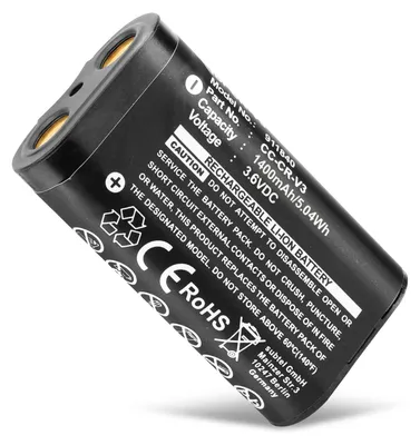 Immagine prodotto di CELLONIC 1x Batteria per Fotocamera Compatibile con Pentax K100D, K110D, *istDL, CR-V3 – (1400mAh, 3.6V)