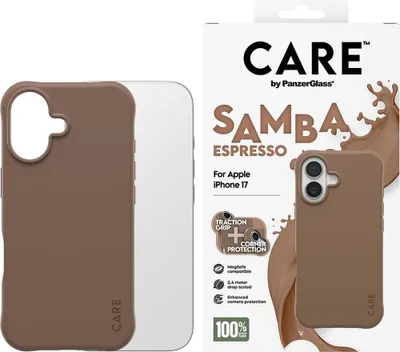 Produktbild von CARE Case Fashionable MagSafe iPhone 17 Espresso