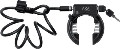 Produktbild von Axa Solid Plus Rahmenschloss inkl. Newton PL150 Plug-in-Kabel Fahrradschloss Fahrrad Schloss