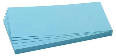 Immagine prodotto di Franken UMZ102018 Biglietto di presentazione - rettangolo, 205 x 95 mm, azzurro, 500 pezzi
