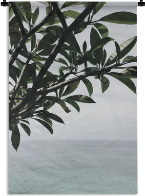 Produktbild von MuchoWow® Wandteppich Wandbehang Baum - Laub - Meer 120x180 cm Tapisserie Dekoration Wandtuch - Schlafzimmer - Dekorationen für das Haus