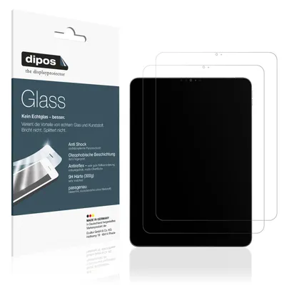 Produktbild von 2x dipos GlassAR Apple iPad Pro 11 2022 4.Gen