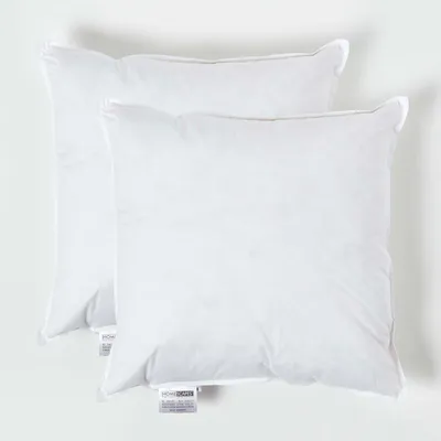 Produktbild von HOMESCAPES 2er-Set Füllkissen 40 x 40 cm – Kissenfüllung Entenfedern