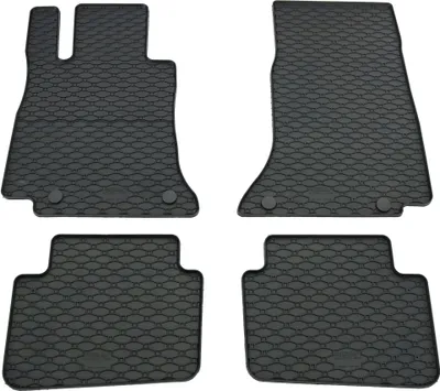 Produktbild von Rigum Gummi Fußmatten Set für Mercedes W206 / S206, Bj. 6/2021-