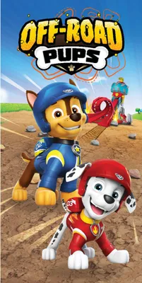 Obrázok produktu pre Paw Patrol Off Road Detská osuška