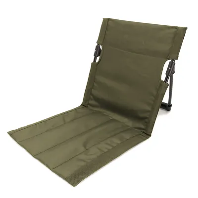 Produktbild von MidGard Strandsitz ultraleichter Faltstuhl aus Aluminiumlegierung und Polyester bis 100 kg belastbar! Tragbarer Klappstuhl mit Tragetasche für Outdoor-Aktivitäten Grün