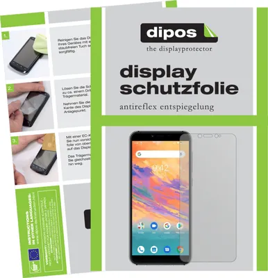 Obrázok produktu pre 4x ochranná fólia pre Umidigi A3S matná ochranná fólia displeja dipos