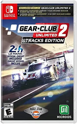 Produktbild von GAME Gear Club Unlimited 2: Tracks Edition, Nintendo Switch, E (Jeder)
