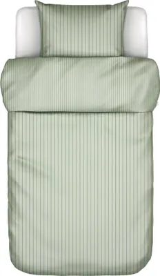 Produktbild von Marc O' Polo Perkal-Bettwäsche-Garnitur  Eino Farbe Calm sage Größe 200x220+2x80x80