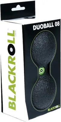 Produktbild von BLACKROLL DuoBall 8cm Faszienball schwarz 8